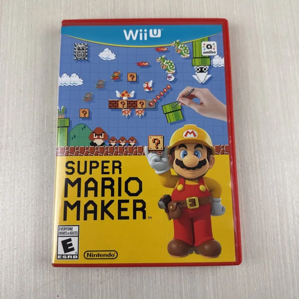 Super Mario Maker (Nintendo Wii U 2015)